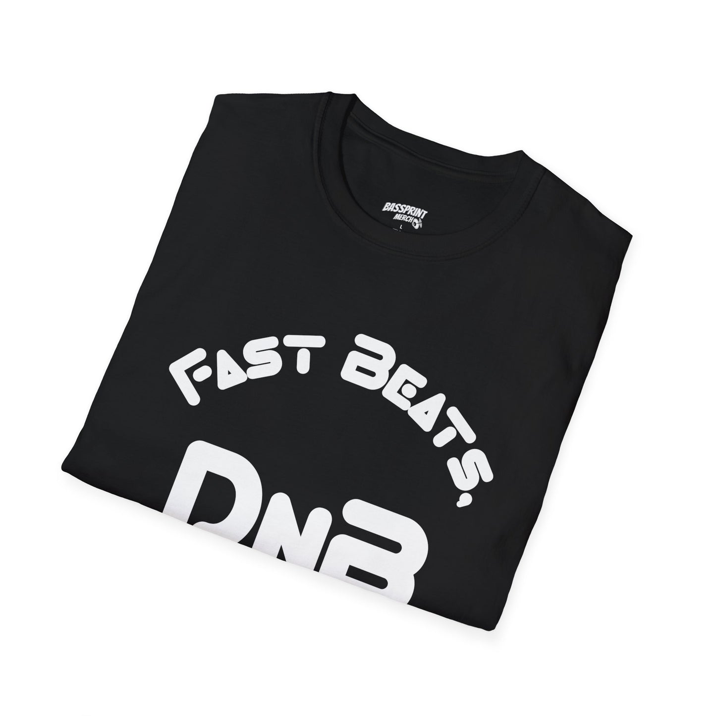 Fast Beats Smooth Flow Design Drum and Bass T-Shirt