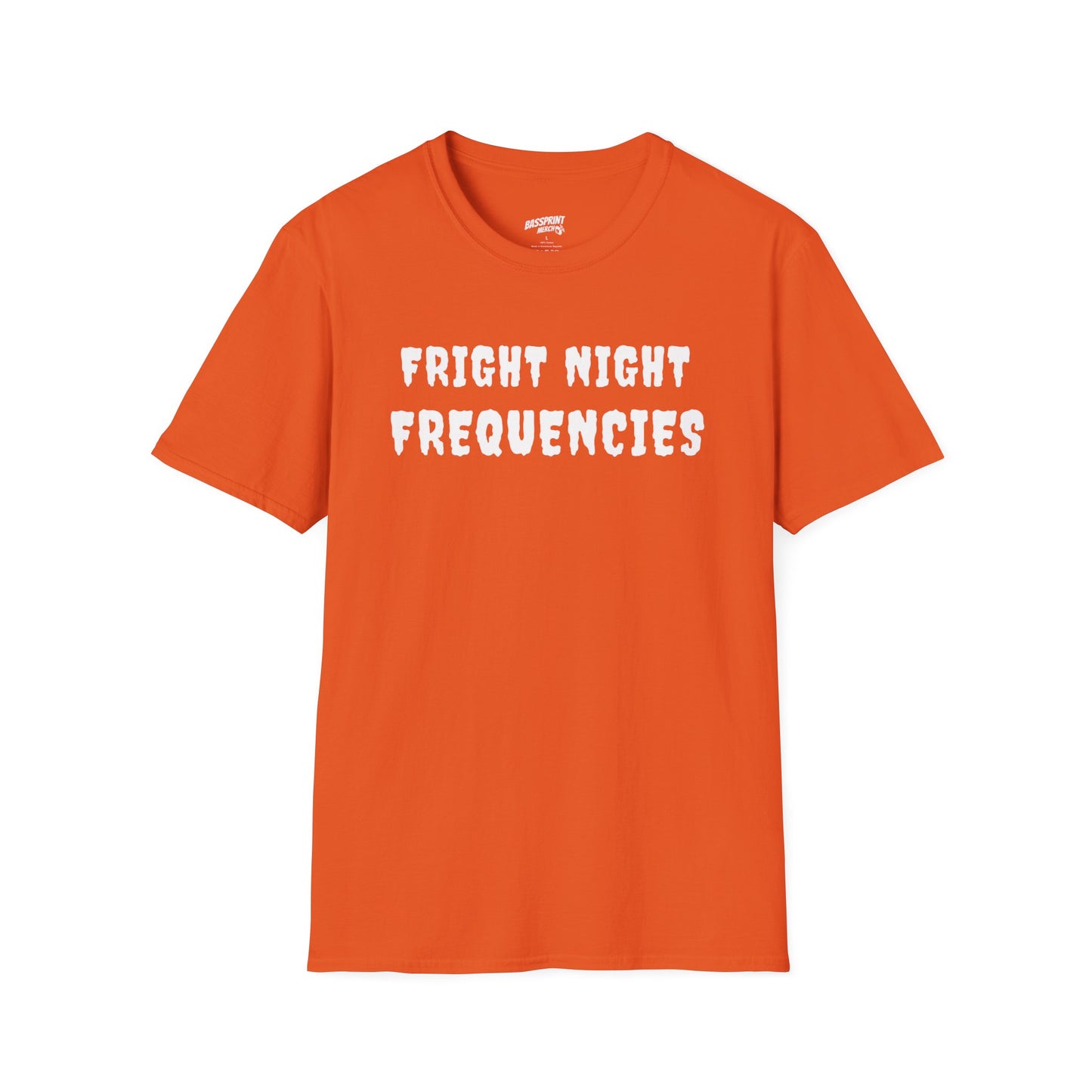 T-Shirt Fright Night Frequencies Halloween and Bass Music Inspired