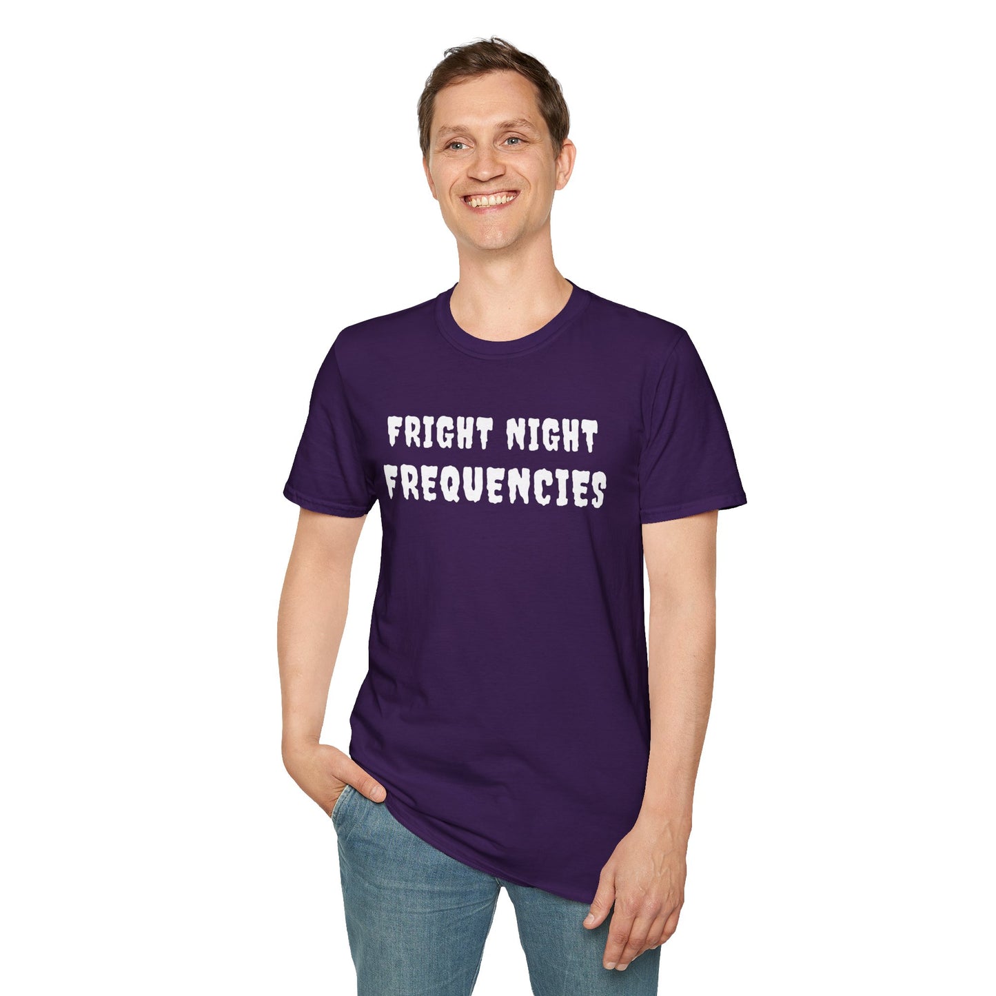 T-Shirt Fright Night Frequencies Halloween and Bass Music Inspired