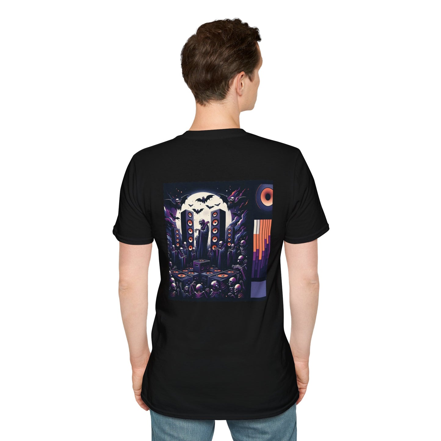 T-Shirt Fright Night Frequencies Halloween and Bass Music Inspired